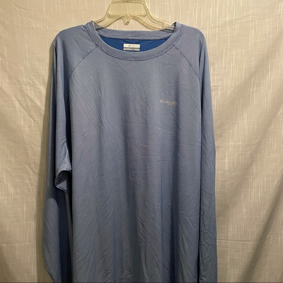 Columbia omni shade fishing shirt 4X